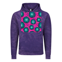 Cloud Purple floral pink leopard seamless pattern Vintage Hoodie - BundleAndBundleShop