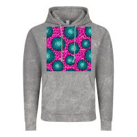 Cloud Rock floral pink leopard seamless pattern Vintage Hoodie - BundleAndBundleShop