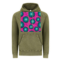 Vintage Olive floral pink leopard seamless pattern Vintage Hoodie - BundleAndBundleShop