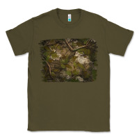 Army Green green hunter camouflage pattern brushstroke Classic Tee - Jasminsmagicworld