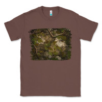Chestnut green hunter camouflage pattern brushstroke Classic Tee - Jasminsmagicworld