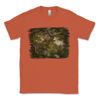 Copper green hunter camouflage pattern brushstroke Classic Tee - Jasminsmagicworld