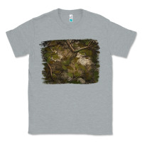 Heather Grey green hunter camouflage pattern brushstroke Classic Tee - Jasminsmagicworld