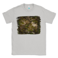 Moon Dust green hunter camouflage pattern brushstroke Classic Tee - Jasminsmagicworld