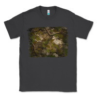 Smoke green hunter camouflage pattern brushstroke Classic Tee - Jasminsmagicworld