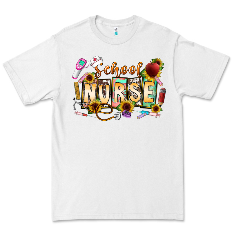 School Nurse Premium Tee by CowhideDigitalArt | Teevron
