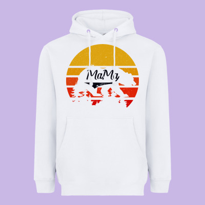 Mama Bear Heavyweight Hoodie Designed By Bettercallsaul