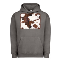 Brown Cowhide Background Urban Hoodie | Teevron