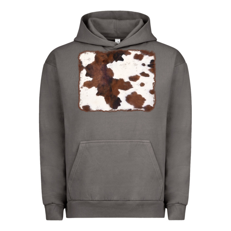 Brown Cowhide Background Urban Hoodie by CowCowDesign | Teevron