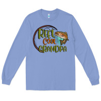Colony Blue reel cool  grandpa Long Sleeve Tee - MaliasSmallBusiness