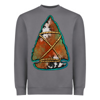 Storm cowhide rusty arrowhead Heavyweight Sweatshirt - Jasminsmagicworld