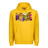 Lemon Nurse Halloween Premium Hoodie - NancyCooperArtShop