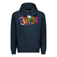 Navy Nurse Halloween Premium Hoodie - NancyCooperArtShop