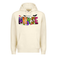 Sandshell Nurse Halloween Premium Hoodie - NancyCooperArtShop