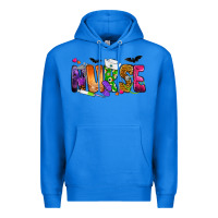 True Royal Nurse Halloween Premium Hoodie - NancyCooperArtShop