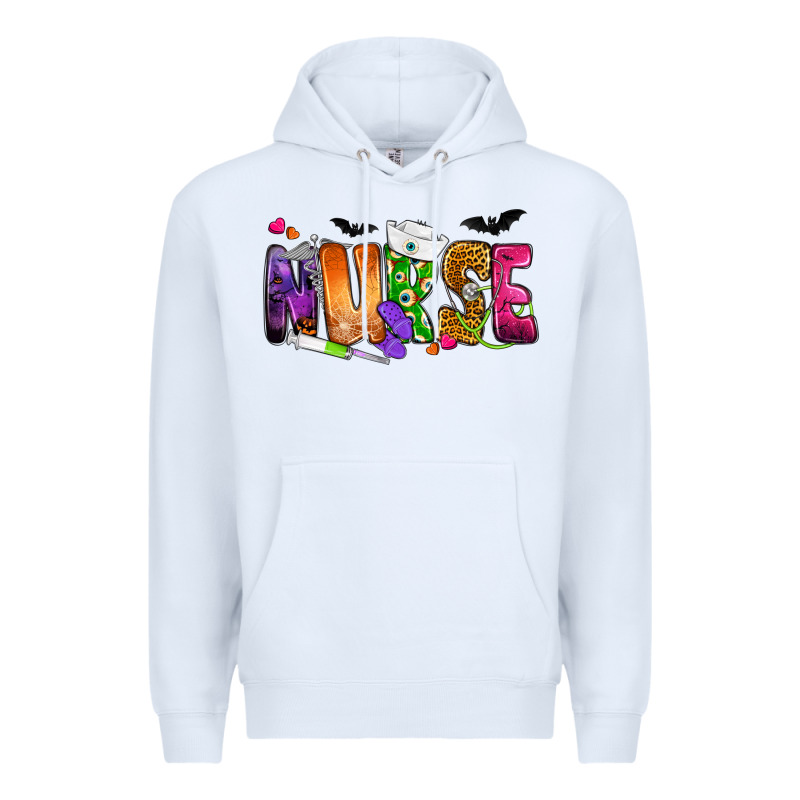 Nurse Halloween Premium Hoodie by NancyCooperArtShop | Teevron