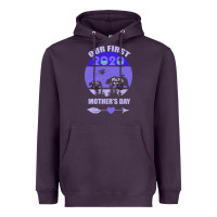 Plum Our First Baby Mama Mother s Day Heavyweight Hoodie - Bettercallsaul