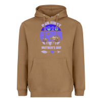 Toasted Coconut Our First Baby Mama Mother s Day Heavyweight Hoodie - Bettercallsaul
