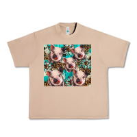 Burro western cowhide sunflower baby pig Urban Heavy Tee - BarkalooDesign