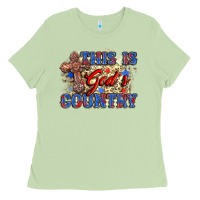 Matcha this is god's country Ladies Tee - Zillion Design Studio
