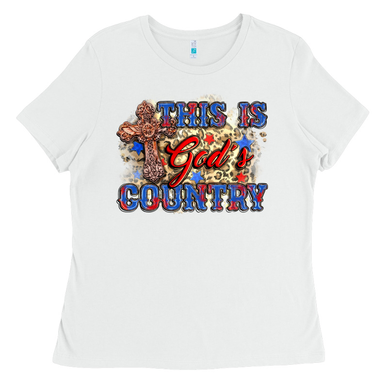 This Is God's Country Ladies Tee by Zillion Design Studio | Teevron