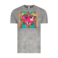 Cloud Rock v.d cow and heart Vintage Tee - AdoDesignShop