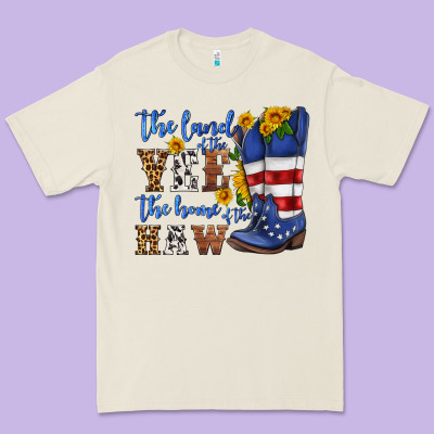 The Land Of The Yee The Home Of The Haw Premium Tee Designed By Hra Design Shop