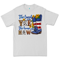 Dove Grey the land of the yee the home of the haw Premium Tee - HRA Design Shop