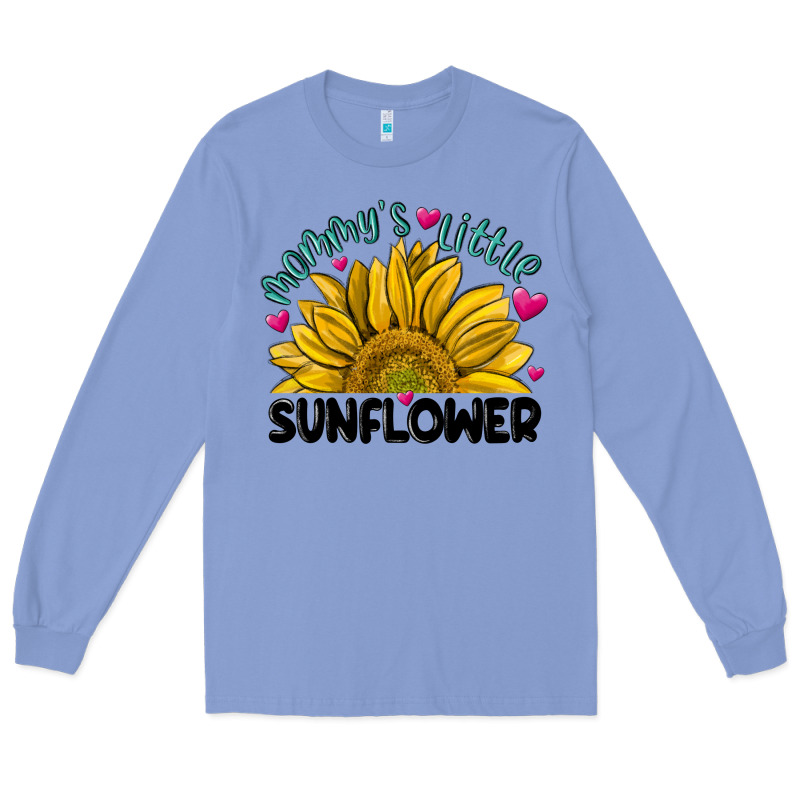 Mommy' S Little Sunflower Long Sleeve Tee by MaliasSmallBusiness | Teevron