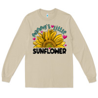 Mushroom mommy' s little sunflower Long Sleeve Tee - MaliasSmallBusiness