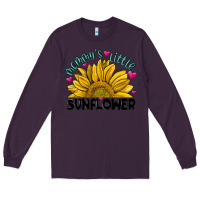 Plum mommy' s little sunflower Long Sleeve Tee - MaliasSmallBusiness
