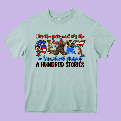It's The Guts And It's The Glory A Hundred Stripes Heavy Core Tee Designed By Zillion Design Studio