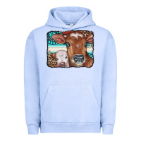 Pigment Grape Ice Cows Serape Leopard Gemstone Urban Hoodie - CowCowDesign