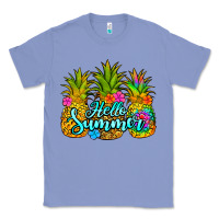 Colony Blue hello summer pineapple Classic Tee - Jasminsmagicworld