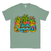 Sage hello summer pineapple Classic Tee - Jasminsmagicworld