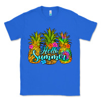 True Royal hello summer pineapple Classic Tee - Jasminsmagicworld