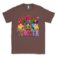 Chestnut Hello summer Gnome Classic Tee - CowhideDigitalArt