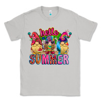 Moon Dust Hello summer Gnome Classic Tee - CowhideDigitalArt