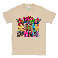 Mushroom Hello summer Gnome Classic Tee - CowhideDigitalArt