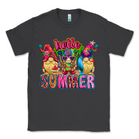 Smoke Hello summer Gnome Classic Tee - CowhideDigitalArt