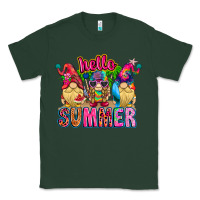 Sports Green Hello summer Gnome Classic Tee - CowhideDigitalArt