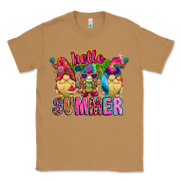 Toasted Coconut Hello summer Gnome Classic Tee - CowhideDigitalArt