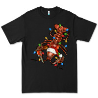 Black Christmas crawfish Premium Tee - FaDigitalArtStudio