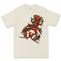 Bone Christmas crawfish Premium Tee - FaDigitalArtStudio