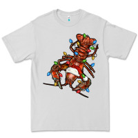 Dove Grey Christmas crawfish Premium Tee - FaDigitalArtStudio