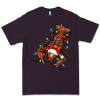 Plum Christmas crawfish Premium Tee - FaDigitalArtStudio