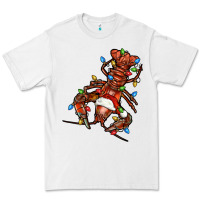 White Christmas crawfish Premium Tee - FaDigitalArtStudio