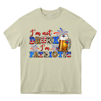 Mossy i'm not drunk i'm patriotic zillion Heavy Core Tee - Zillion Design Studio