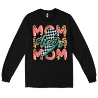 Black cheer mom Long Sleeve Tee - MaliasSmallBusiness