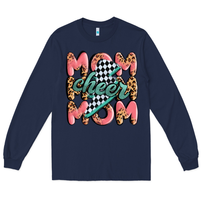 Cheer Mom Long Sleeve Tee by MaliasSmallBusiness | Teevron